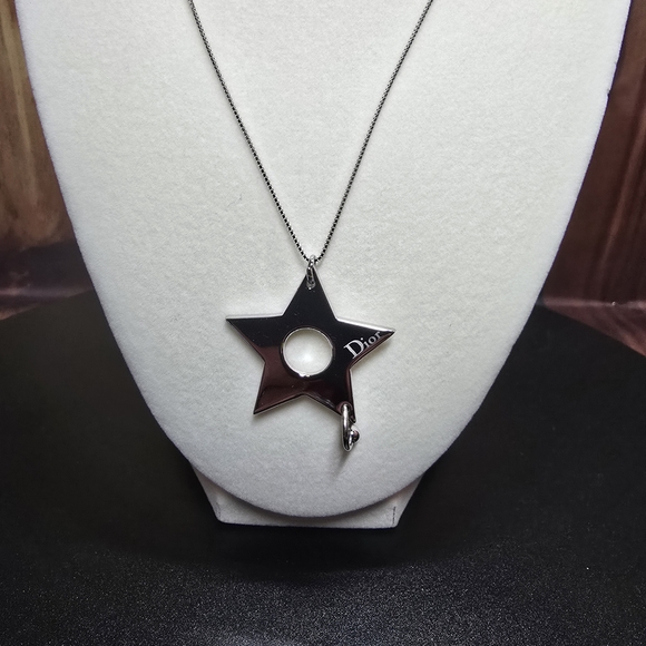 Dior Tribal Star Pendant Necklace - EUC - Picture 2 of 7